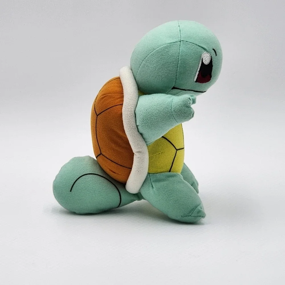 Pokemon Squirtle Plush Turtle 2008 Nintendo Diamond and Pearl Stuffed Animal 9